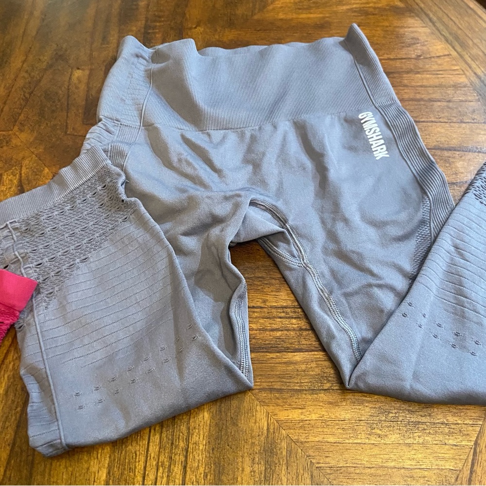2 pair of size small Gymshark yoga pants